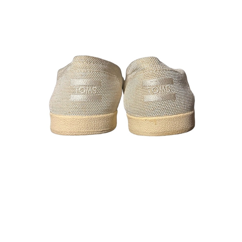TOMS Beige Avalon Slip On Shoes Women Size 9 - Picture 4 of 10